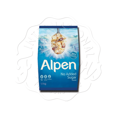 ALPEN MUESLI NO ADD SUGAR 500G – Sajna's Nuts And Fruits