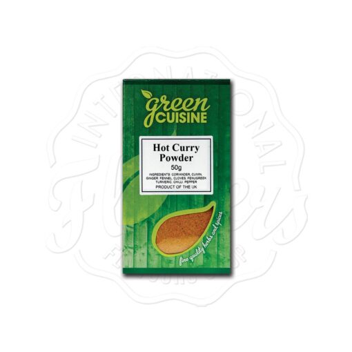 Green Cuisine Hot Curry Powder 50g