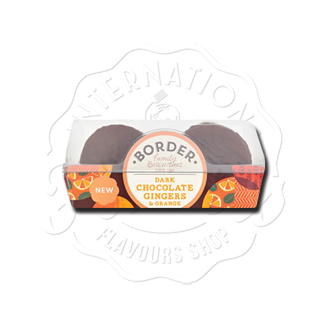 Border Dark Chocolate Gingers & Orange 175g