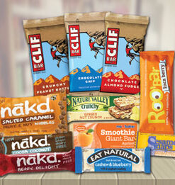 Barras de Cereais, Fruta e Energia