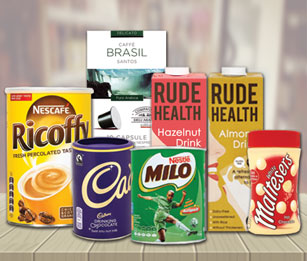 Cafés, Leites e Bebidas Quentes