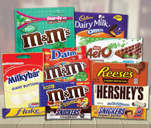 Chocolates e Caramelos