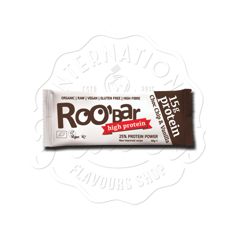 Roobar Choc Chip Vanilla Protein Bar 60g