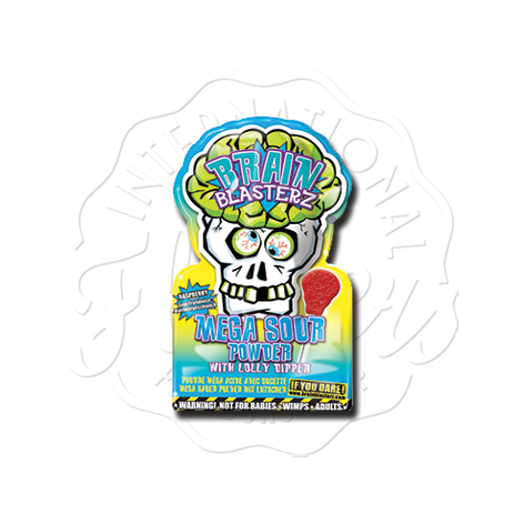 Brain Blasterz Sour Dipping Lolly 10g - Image 2