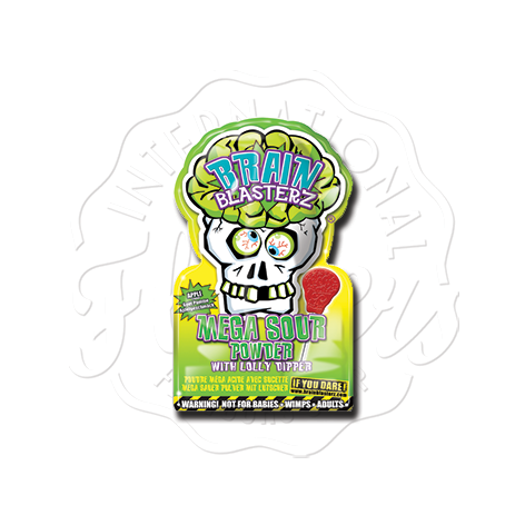 Brain Blasterz Sour Dipping Lolly 10g - Image 3