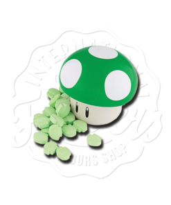 Super Mario Mushroom Sour Candy Tin 26g