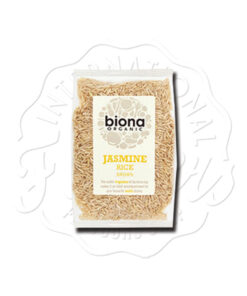 Biona Organic Jasmine Brown Rice 500g