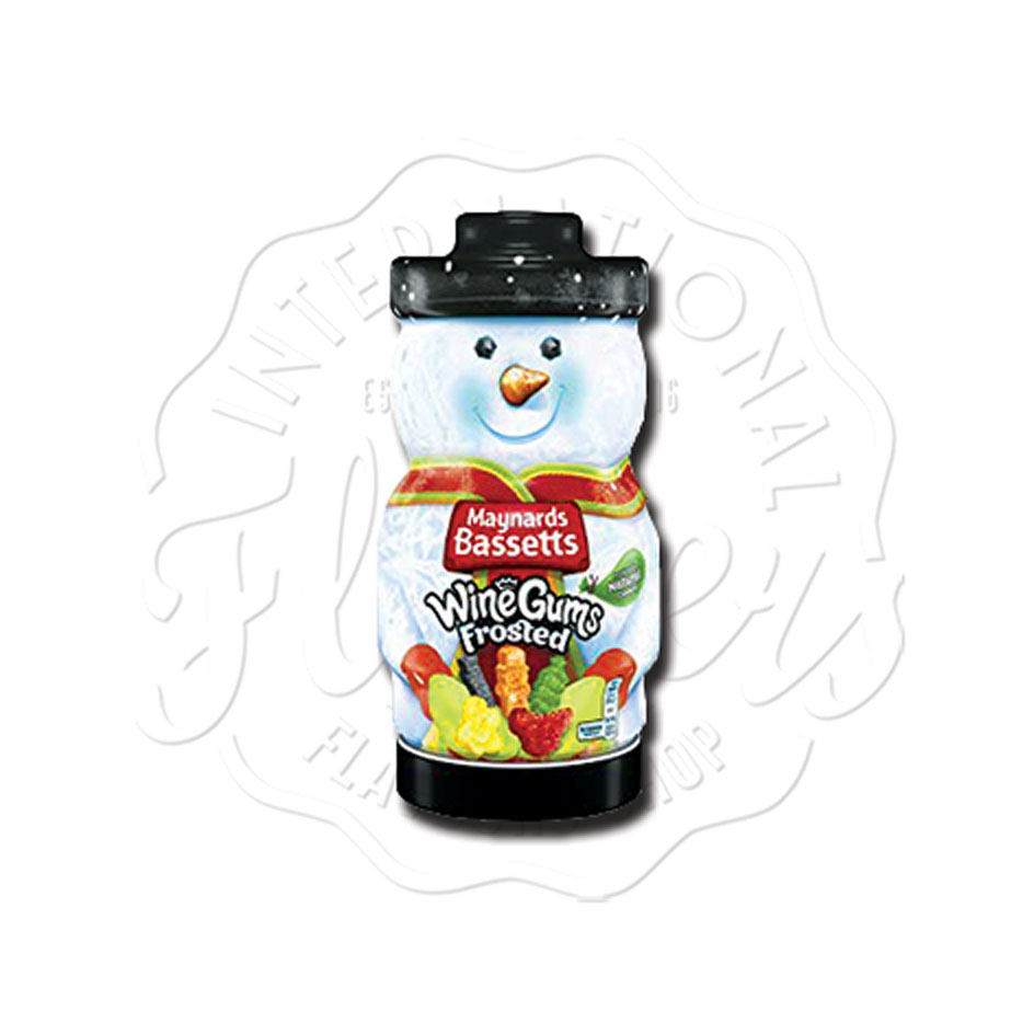 Maynards Wine Gums Frosted Jar 495g Flavers International Flavours Shop
