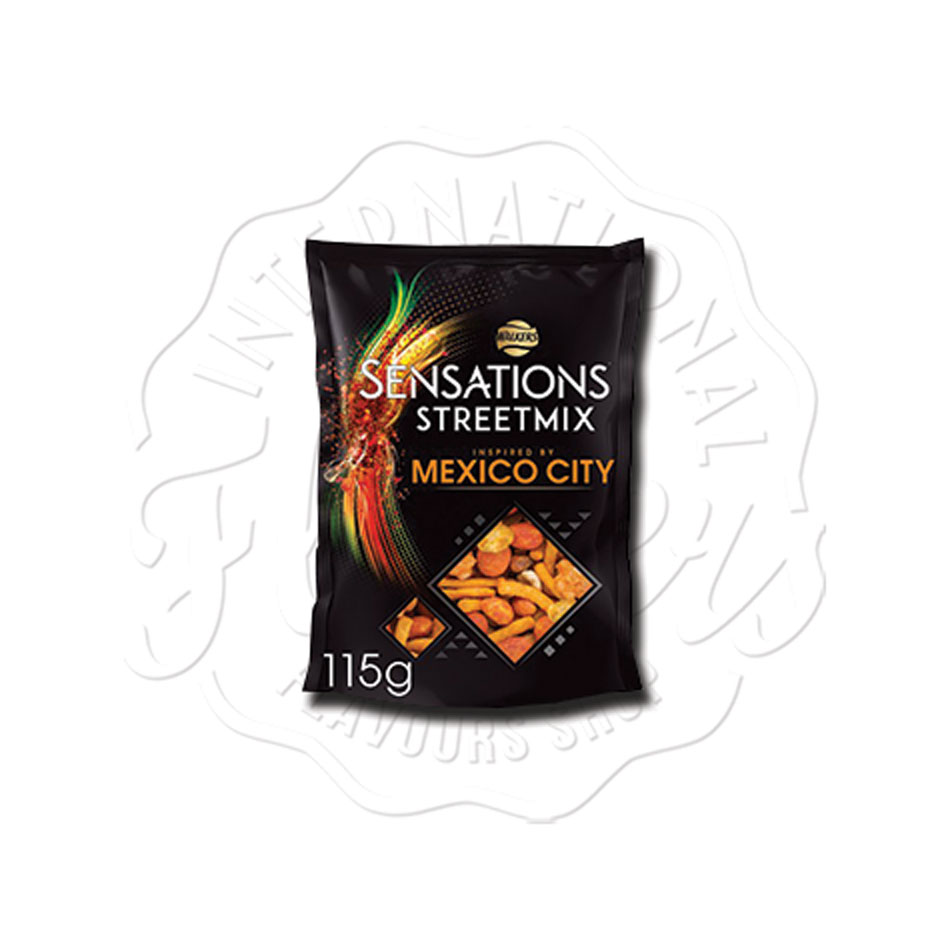 Walkers Sensations Street Mix Mexico City 115g Flavers