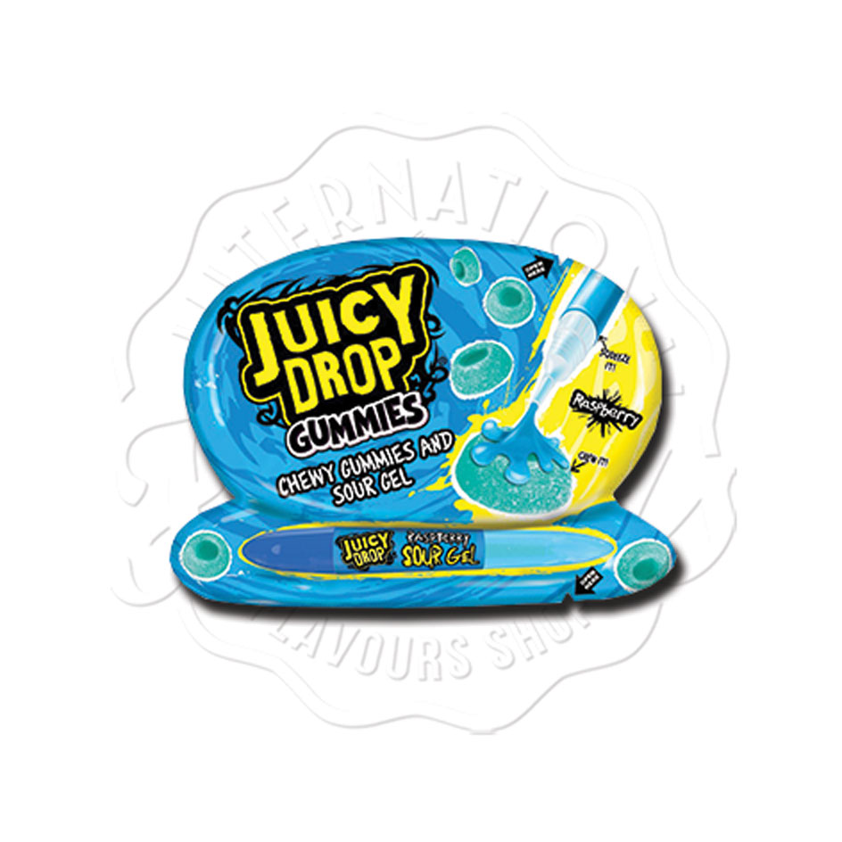 Bazooka Juicy Drop Gummies and Sour Gel 57g