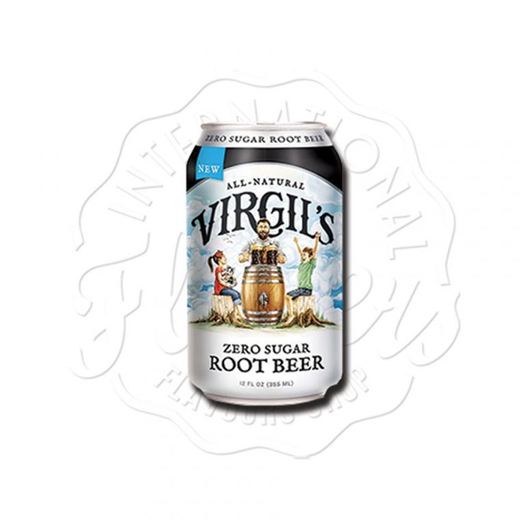 Virgil's Zero Sugar Root Beer 355ml Flavers International Flavours Shop