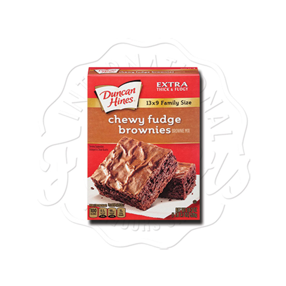 Duncan Hines Chewy Fudge Brownie Mix 520g Flavers International