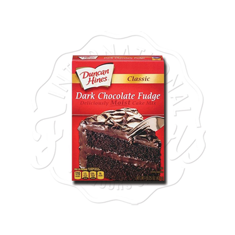 Duncan Hines Dark Chocolate Fudge Cake Mix 432g Flavers