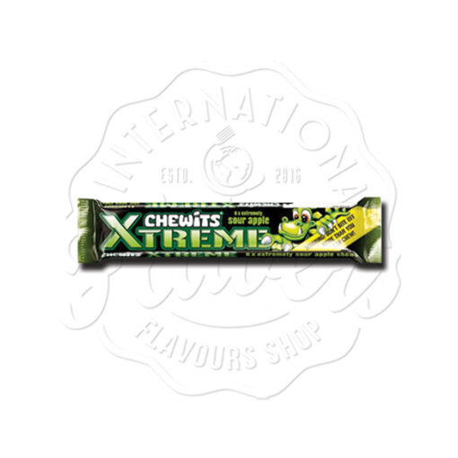 Chewits Extreme Sour Apple 34g