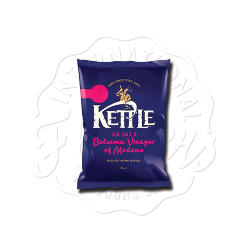 Kettle Chips Sea Salt & Balsamic Vinegar 80g Flavers International
