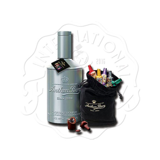 Anthon Berg Chocolate Liqueurs Bottle Tin Limited Edition 281g