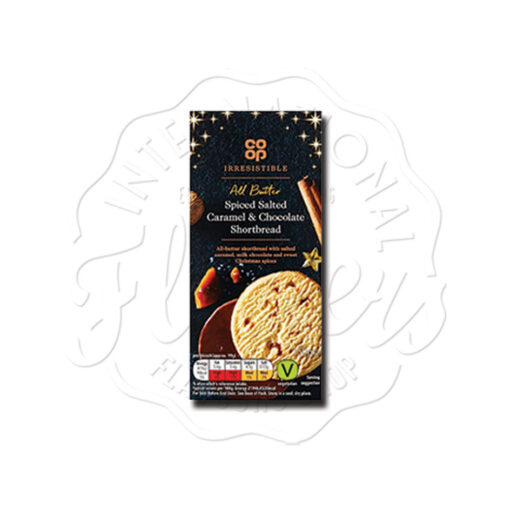 CO OP Irresistible Spiced Salted Caramel Chocolate Shortbread 150g