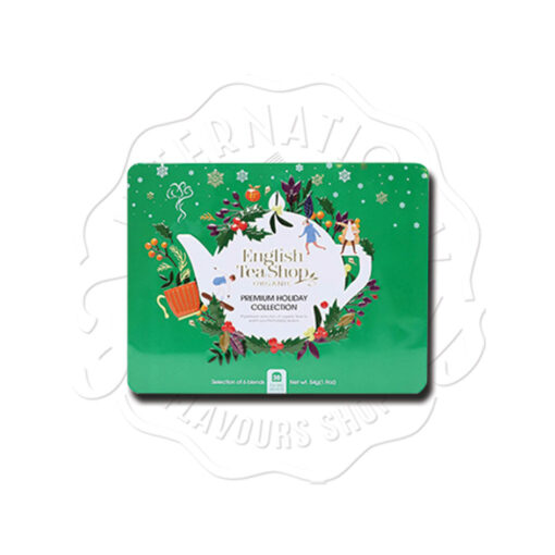 English Tea Shop Organic Green Premium Holiday Collection 36's Tin 54g