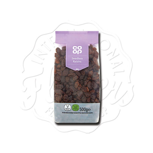 CO OP Seedless Raisins 500g