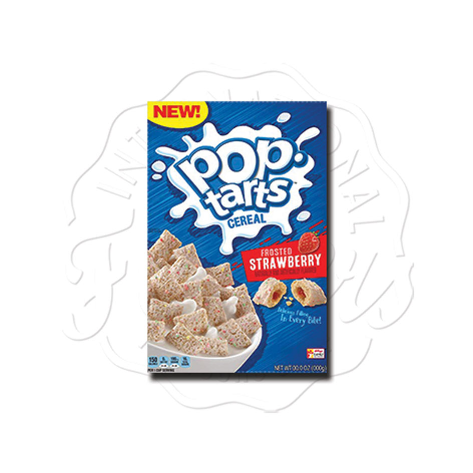 Kellogg's Pop Tarts Frosted Strawberry Cereal 318g