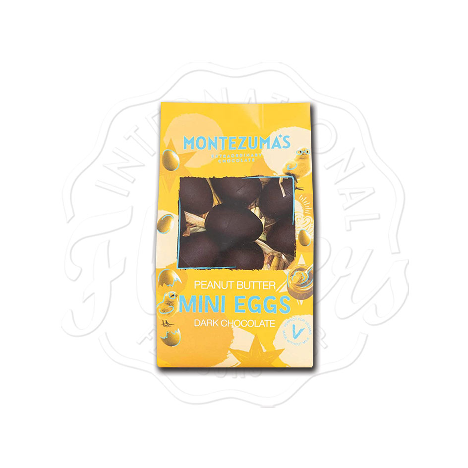 Montezuma's Dark Chocolate and Peanut Butter Mini Eggs 150g