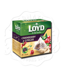 Loyd Cranberry & Ginger 20's 40g