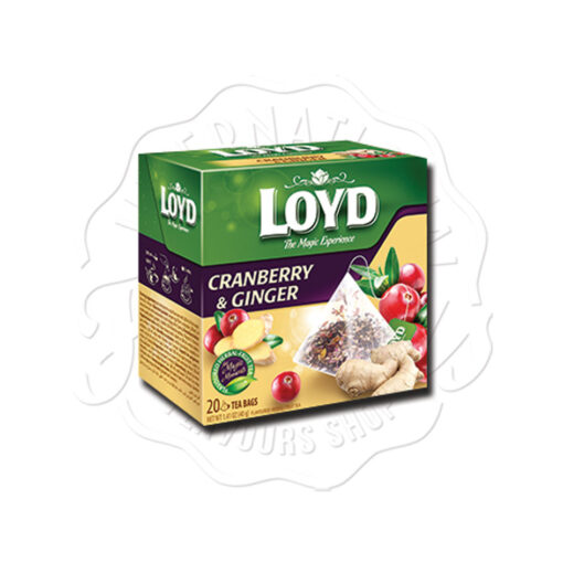 Loyd Cranberry & Ginger 20's 40g