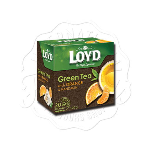 Loyd Green Tea with Orange & Mandarin 20's 30g