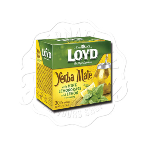 Loyd Yerba Mate with Mint Lemongrass and Lemon 20's 34g