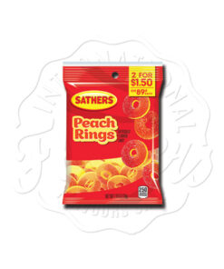 Sathers Peach Rings 78g