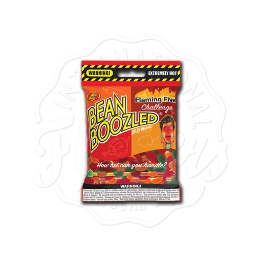 Jelly Belly Bean Boozled Flaming Five Challenge Bag 54g