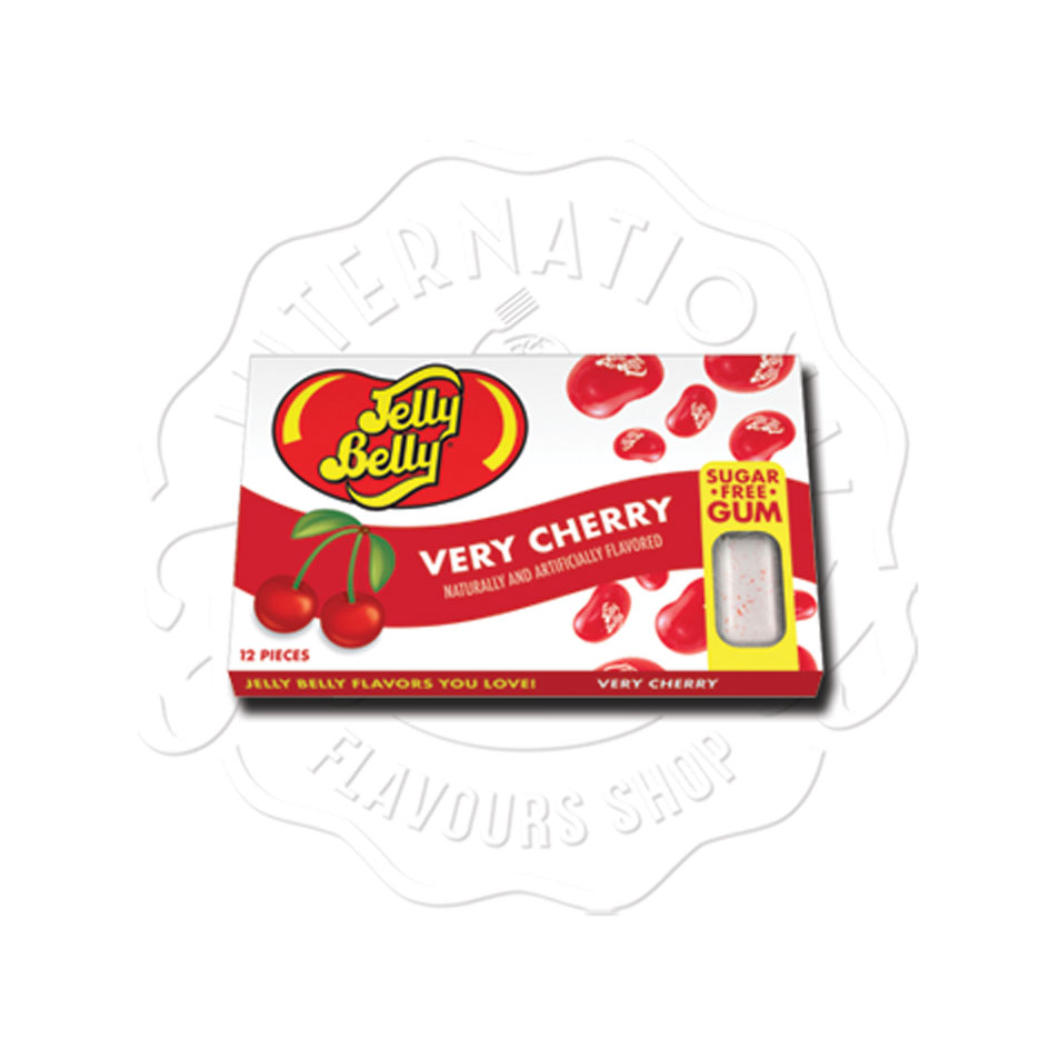 Jelly Belly Very Cherry Sugar Free Gum 30g Flavers International