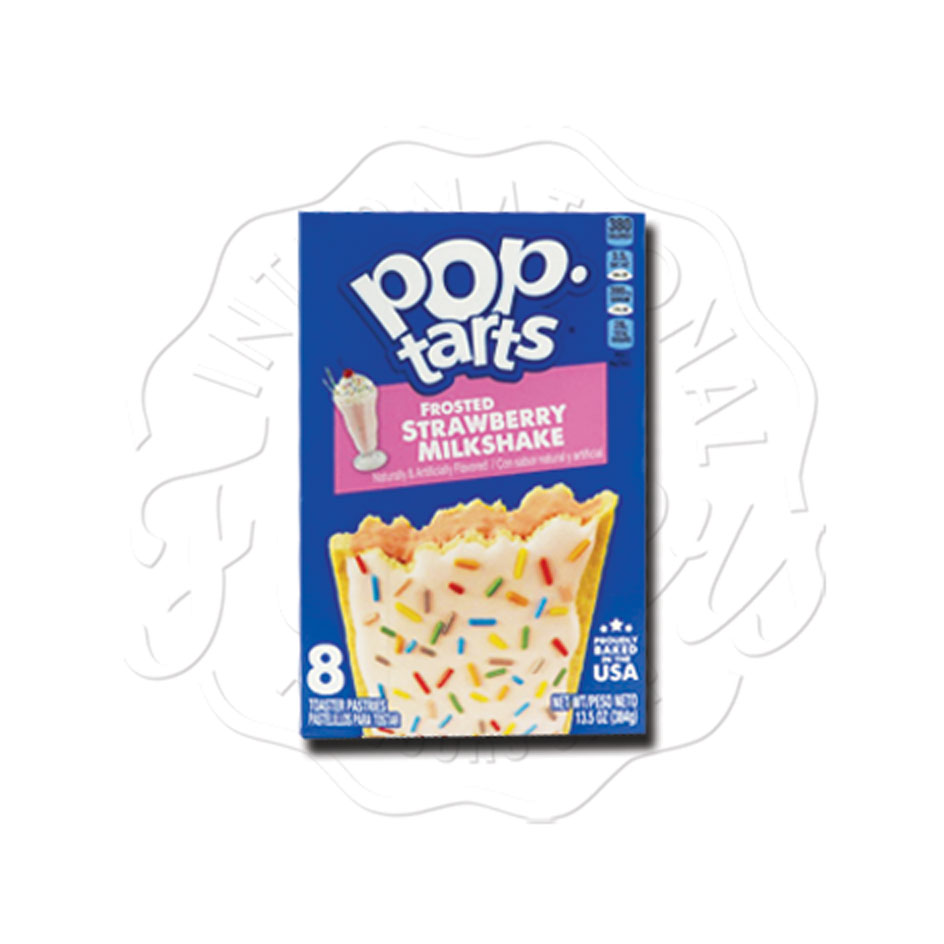 Kellogg's Pop Tarts Frosted Strawberry Milkshake 384g