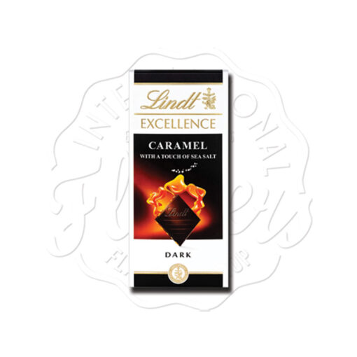 Lindt Excellence Caramel Sea Salt Dark Chocolate 100g