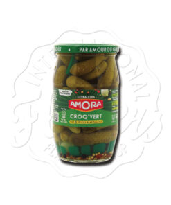 Amora Croq' Vert Cornichons 400g