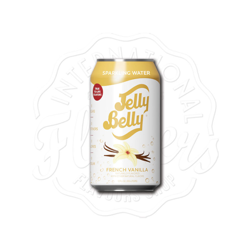Jelly Belly French Vanilla Sparkling Water 355ml Flavers