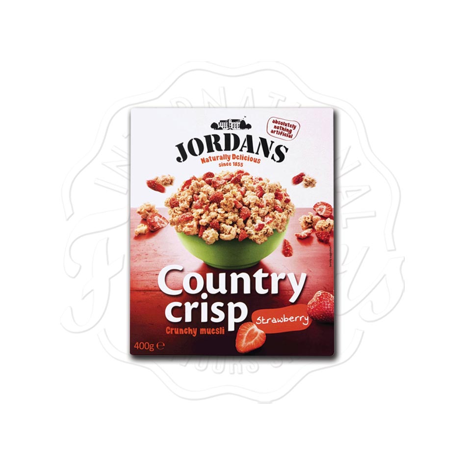 Jordans Country Crisp Strawberries 400g