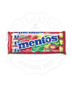 Mentos Duo Lime & Strawberry 3 Pack 125g