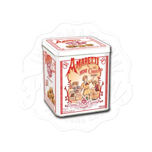 Chiostro di Saronno Specialitá Amaretti Mini Chiostro Tin 75g