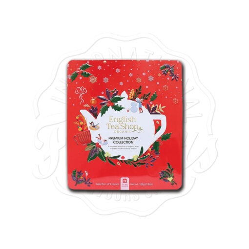 English Tea Shop Organic Red Premium Holiday Collection 72's Tin 108g