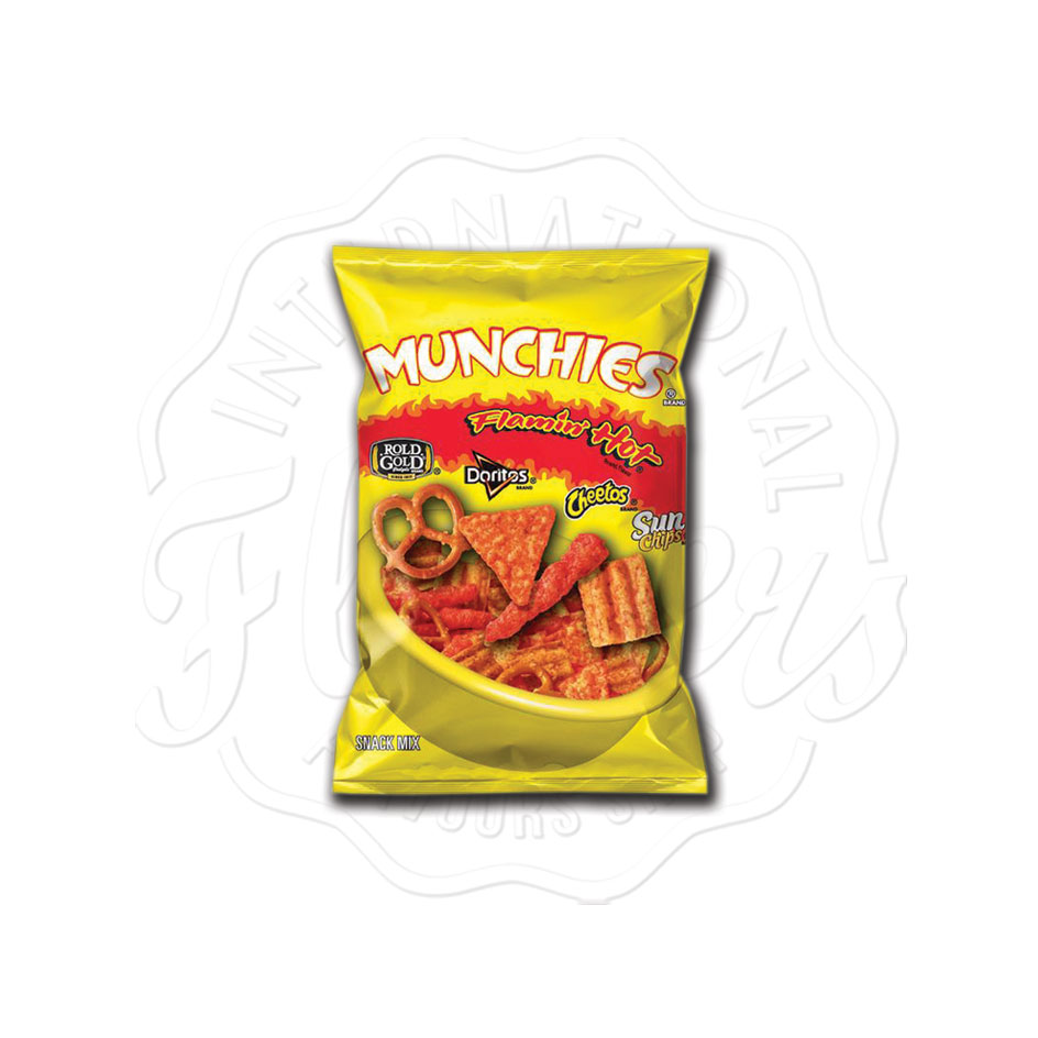 Munchies Flamin' Hot Snack Mix 262.2g Flavers International