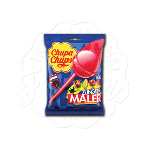 Chupa Chups Tongue Painter Lollipops 120g
