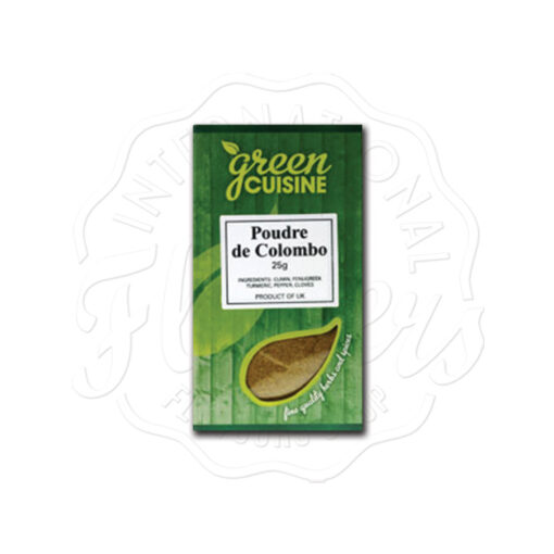 Green Cuisine Poudre De Colombo 25g