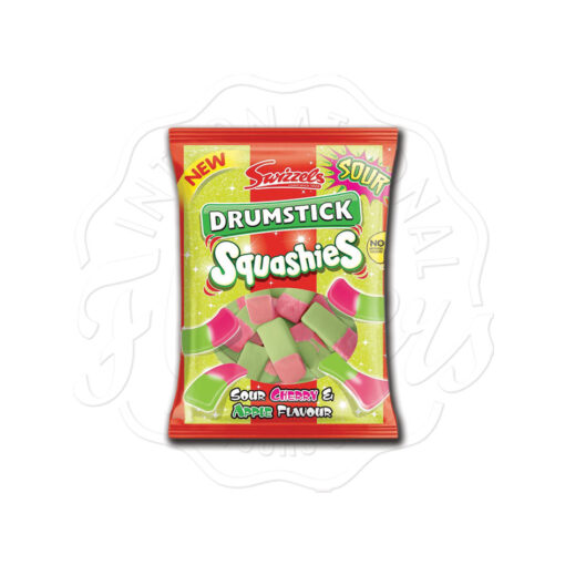 Swizzels Drumstick Squashies Sour Cherry & Apple 120g