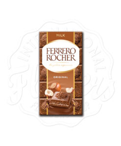 Ferrero Rocher Milk Chocolate Hazelnut Bar 90g