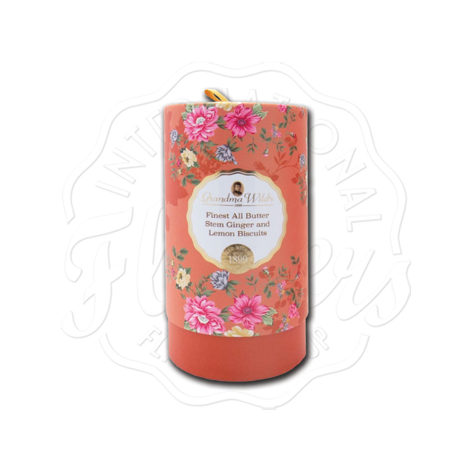 Grandma Wild's Finest All Butter Stem Ginger and Lemon Biscuits 150g