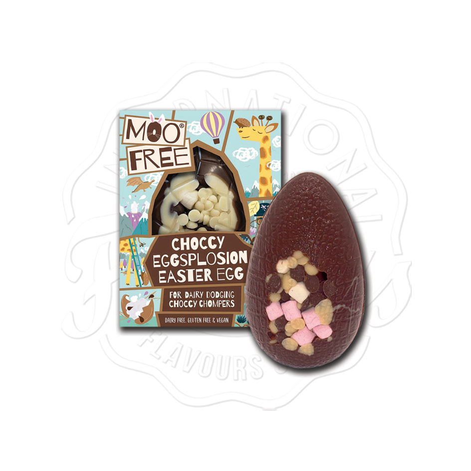 Moo Free Choccy Eggsplosion Vegan Easter Egg 80g - Image 2