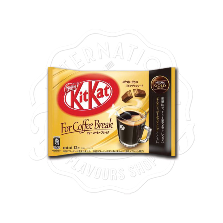 Nestlé Kit Kat 12 Mini Coffee Break 135.6g Flavers International