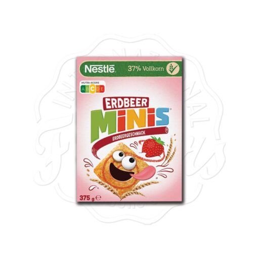 Nestlé Strawberry Minis Cereal 375g