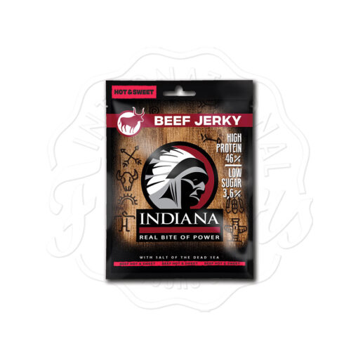 Indiana Beef Jerky Hot & Sweet 25g